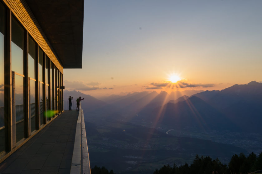 Ein fantastischer Abschluss unserer Wanderung auf dem Innsbruck Trek