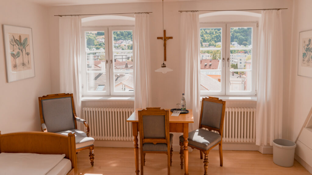 Mein Zimmer im Kloster St. Walburg