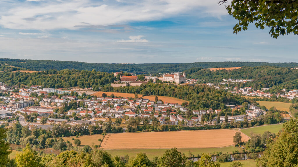 Ausblick auf die Willibaldsburg